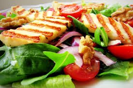 Halloumi Salad